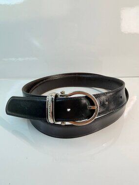 Montblanc Leather Belt – Classic Design - Size L